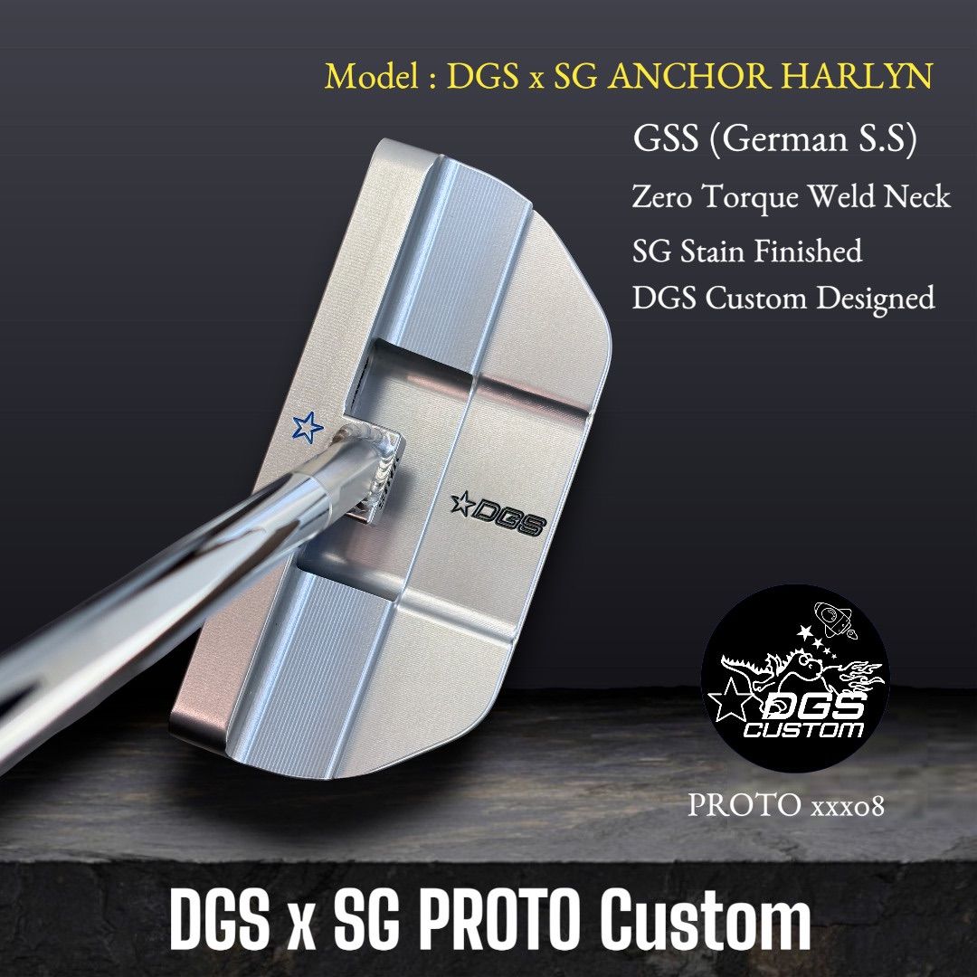 ★DGSxSG PROTO Style ゼロトルク・マレットGSSプロトパター ☆DGSxSG PROTO Style ゼロトルク・GSSプロトカスタム・マレットパター