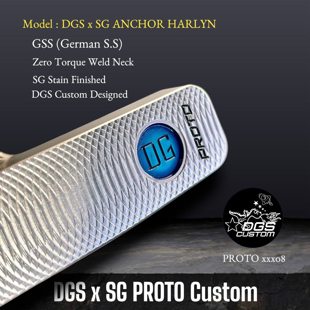 ★DGSxSG PROTO Style ゼロトルク・マレットGSSプロトパター ☆DGSxSG PROTO Style ゼロトルク・GSSプロトカスタム・マレットパター