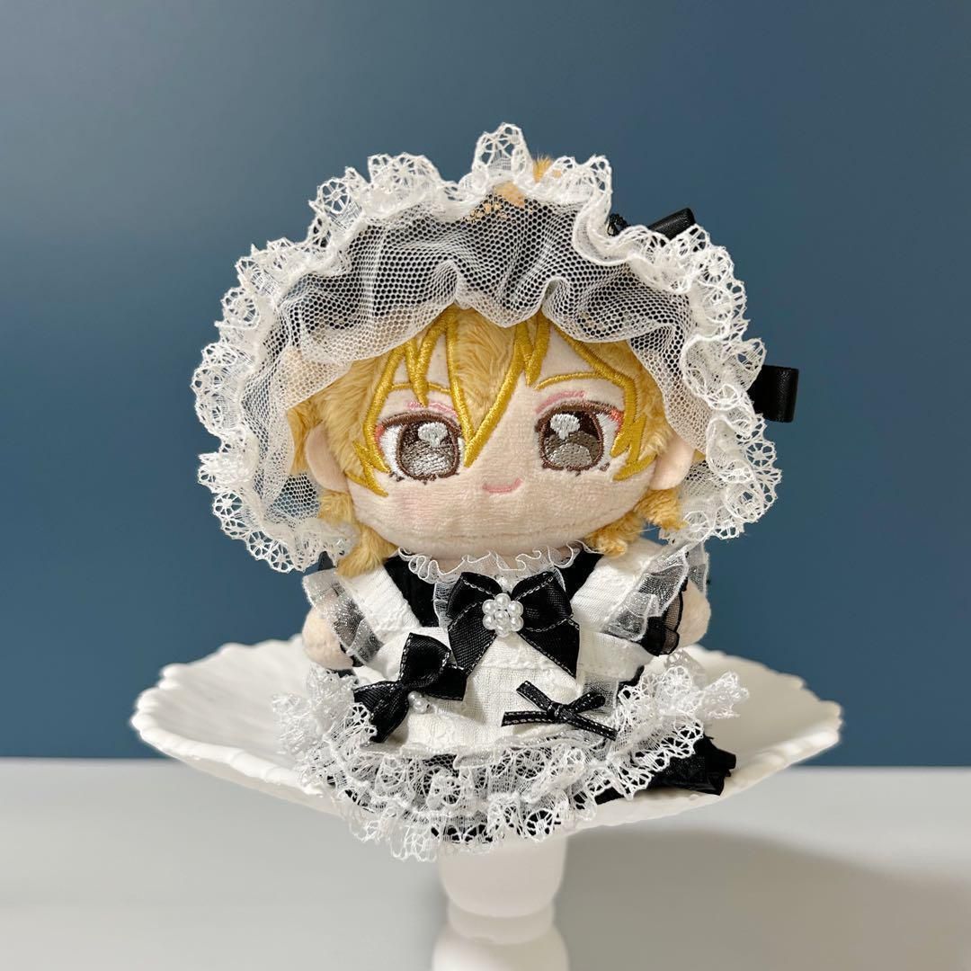 【色違いコーデ】夢かわ猫　ドレス　１２cm　ぬい服 いつぬい 色違いコーデ】夢かわ猫 ドレス 12cm ぬい服 いつぬい