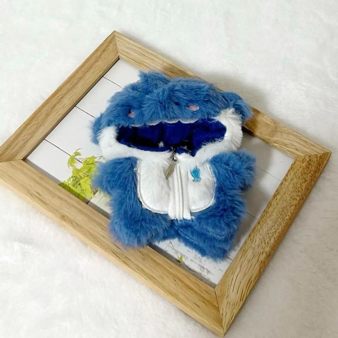 10cm 12cm ぬい服 サメ着ぐるみ ぬいぐるみ服 いつぬい ブルー MH41