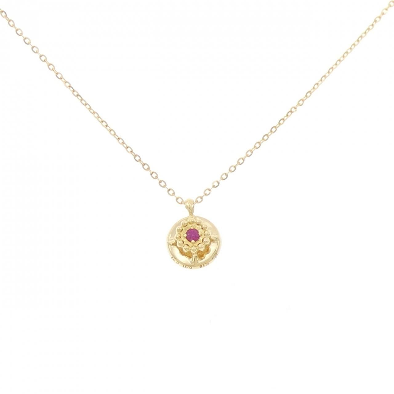 フェスタリア ルビー ネックレス 0.02CT 【公式通販】