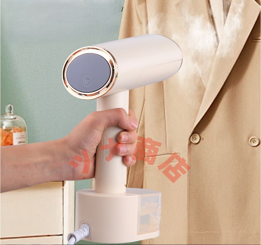  手持ち式スチームアイロン 家庭用 携帯用 服のしわ取り用 回転式スチーム機能付き 衣類スチーマー 衣類ケア家電