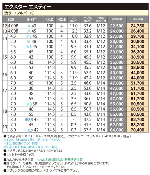  ハイゼット キャリー 12インチ アルミホイール 4穴100 ホットスタッフ エクスターST シルバー 4 00 J 4本セット 12インチ以下 ホイール