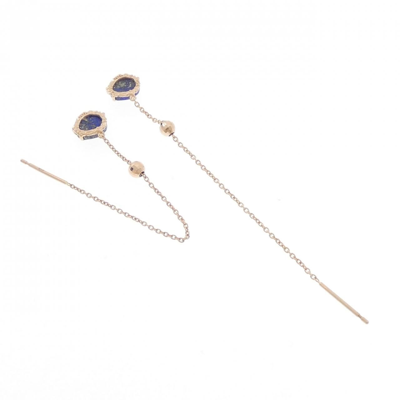 アガット ラピスラズリ ピアス - メルカリ