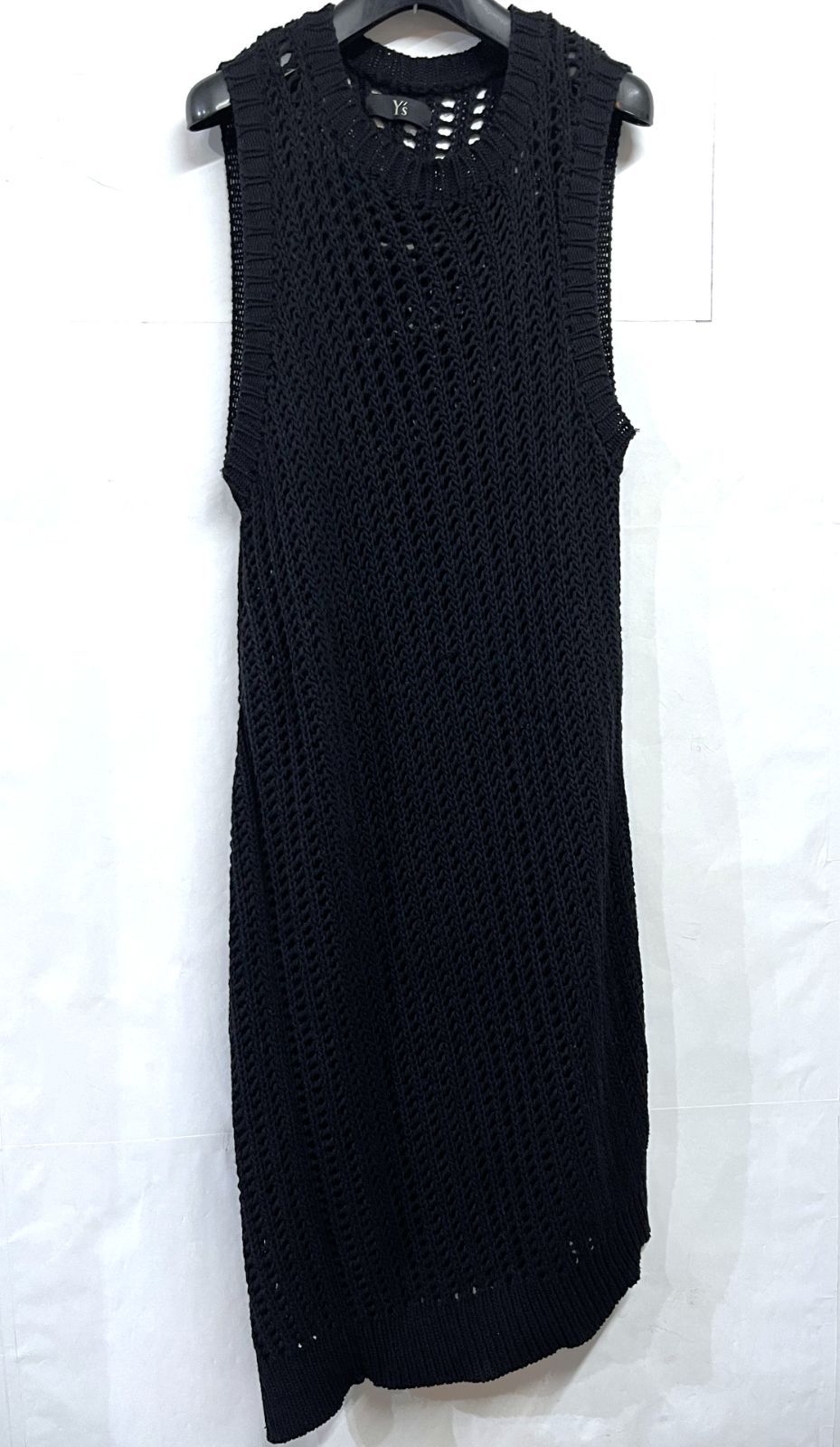 Yohji Yamamoto Y s ヨウジヤマモト ワイズ ニット ノースリーブドレス ワンピース