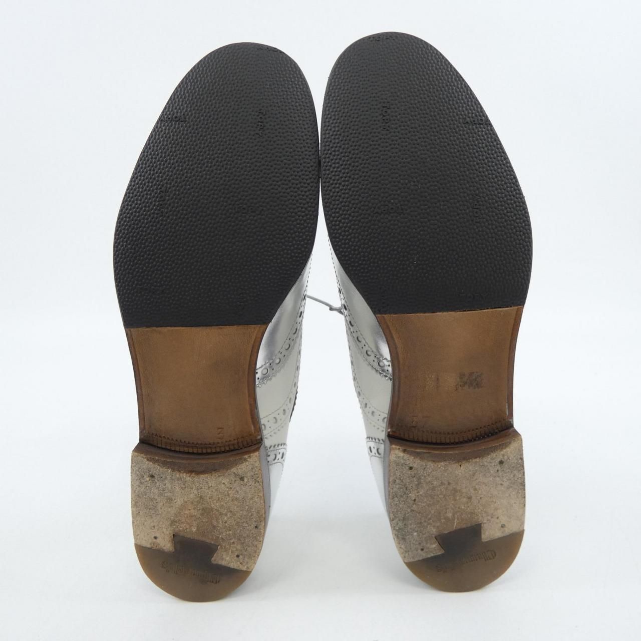 ★美品★Ｃhurch's アンラインドBURWOOD Ⅲ フルブローグ ブラック ポリッシュドバインダー オックスフォードブローグ | Church's