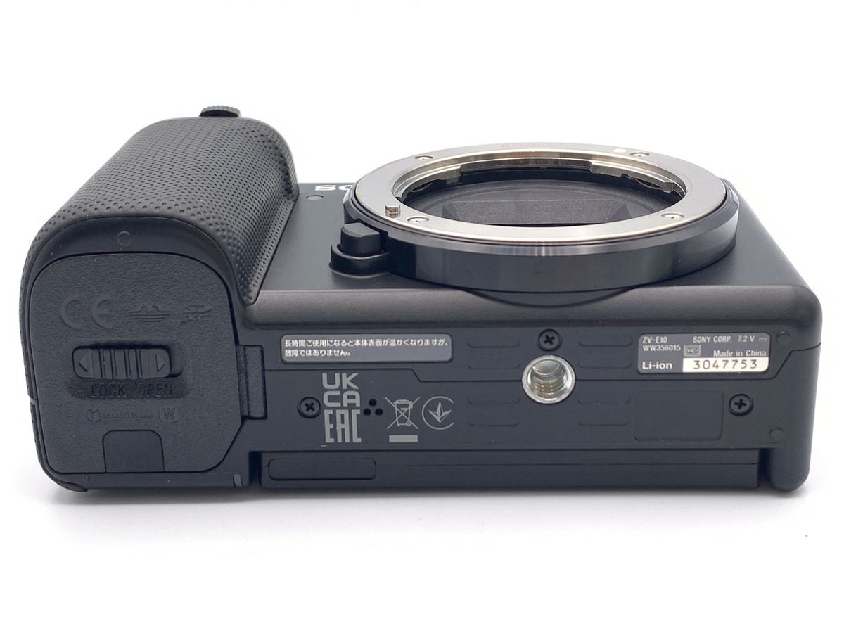 中古】 【美品】 ソニー VLOGCAM ZV-E10 ボディ ブラック - メルカリ