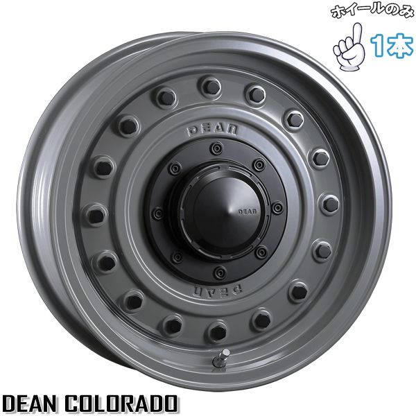 ハイゼット キャリー 12インチ アルミホイール 4穴100 クリムソン ディーン コロラド スティールグレー 4 00 J 1本のみ