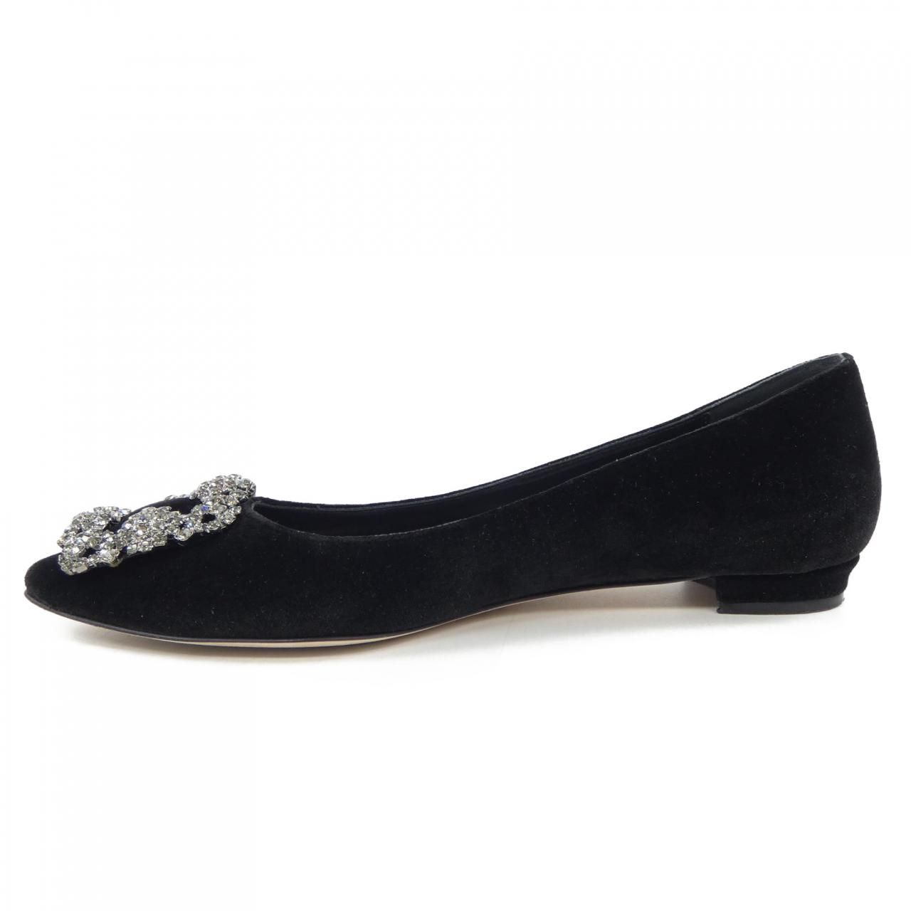 マノロブラニク MANOLO BLAHNIK HANGISIFLAT ハンギシフラット フラットシューズ