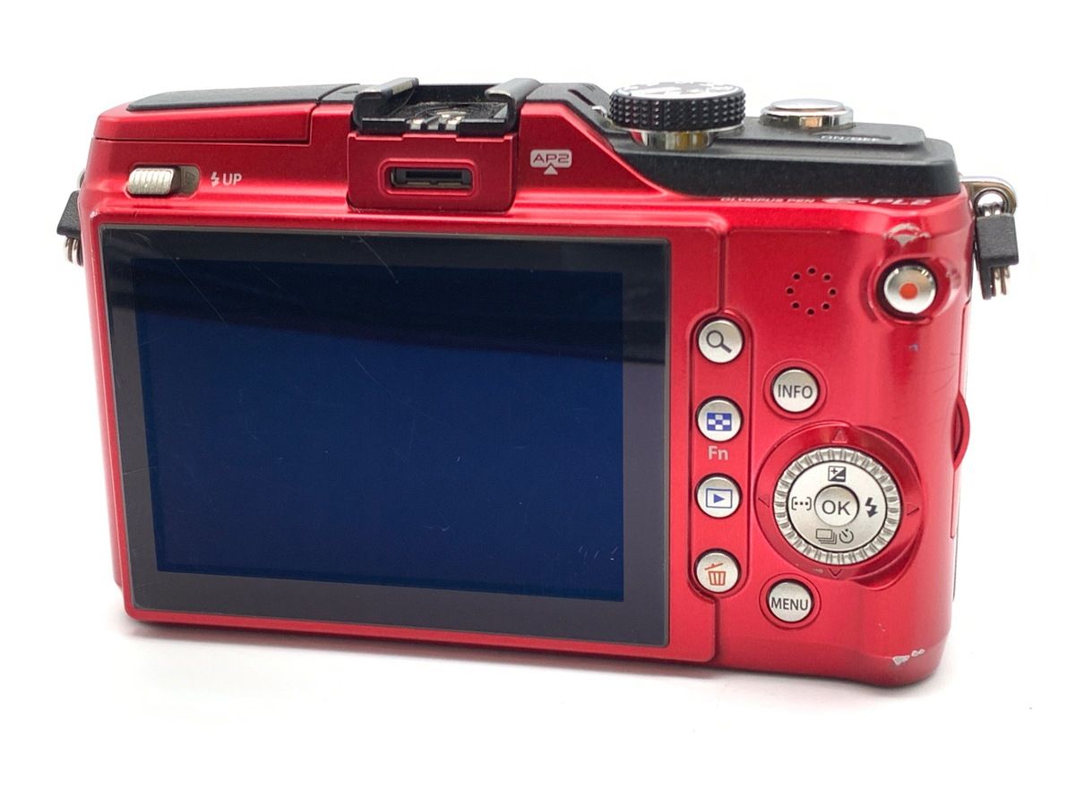 並品 オリンパス PEN Lite E PL 2 ボディ レッド