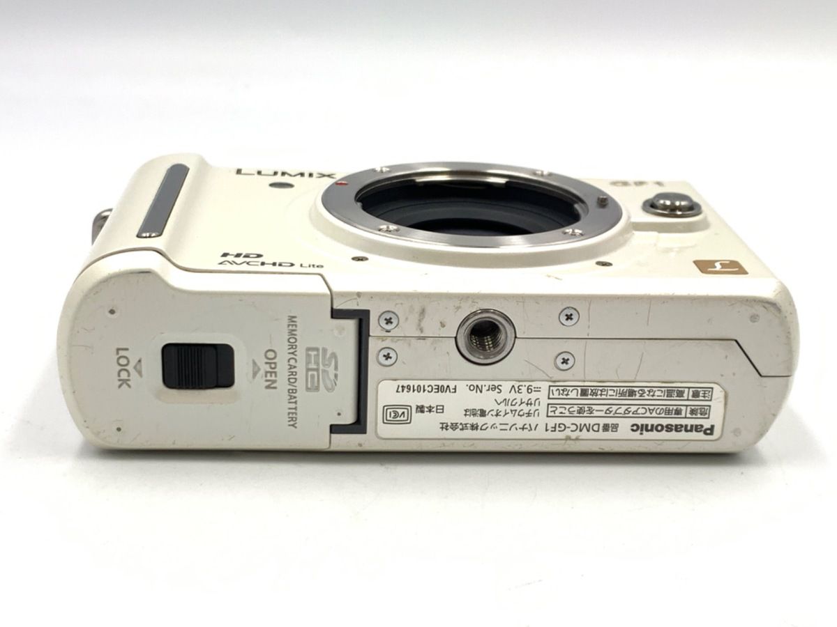 中古】 【並品】 パナソニック DMC-GF1 ボディ シェルホワイト - メルカリ
