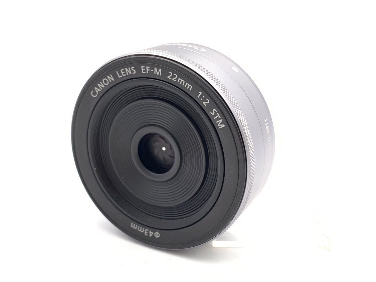 中古】 【良品】 キヤノン EF-M22mm F2 STM シルバー - メルカリ