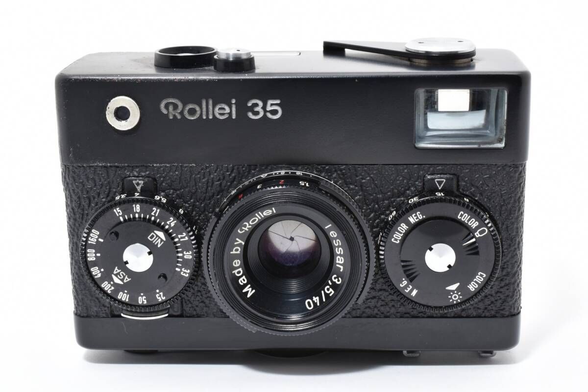 ☆ジャンク☆ ローライ ROLLEI 35 Tessar 40mm F3.5 ブラック フィルム