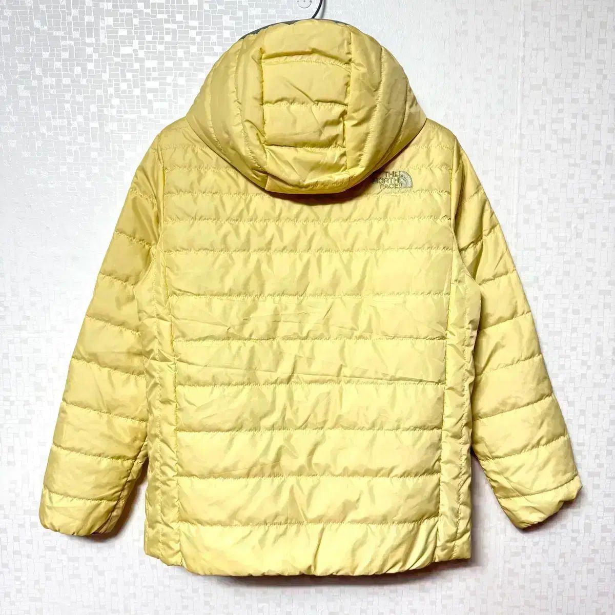  150 THE NORTH FACE ザノースフェイス キッズ 子供 リバーシブル ダウン ジャケット カーキ その他 ジャケット ブルゾン
