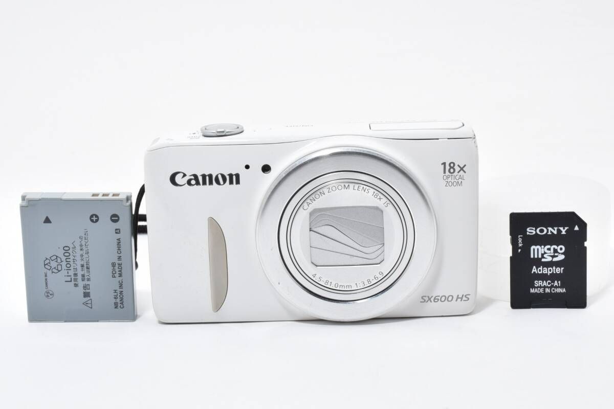 ☆美品☆ キヤノン Canon PowerShot SX600 HS コンパクトデジタル