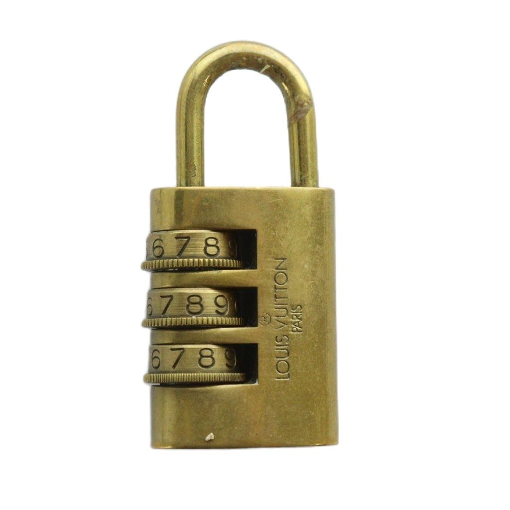 ルイヴィトン LOUIS VUITTON カデナ パドロック 南京錠 ダイヤル式