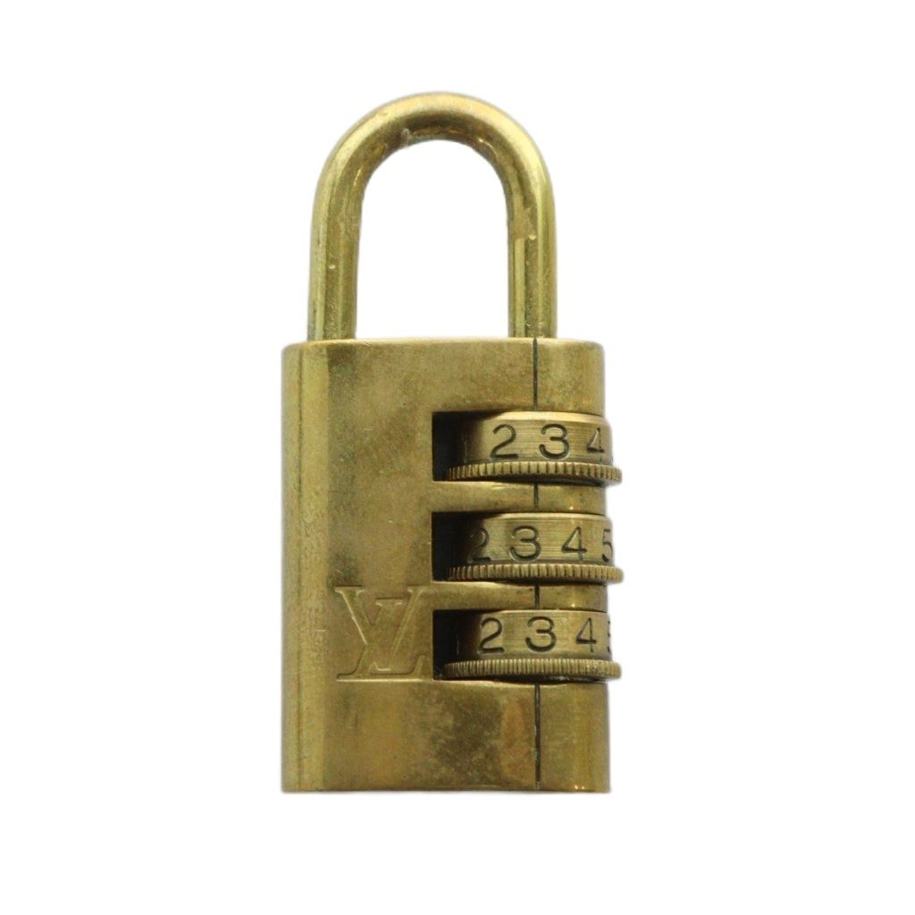 ルイヴィトン LOUIS VUITTON カデナ パドロック 南京錠 ダイヤル式