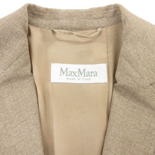 マックスマーラ MAX MARA 白タグ テーラードジャケット ブレザー