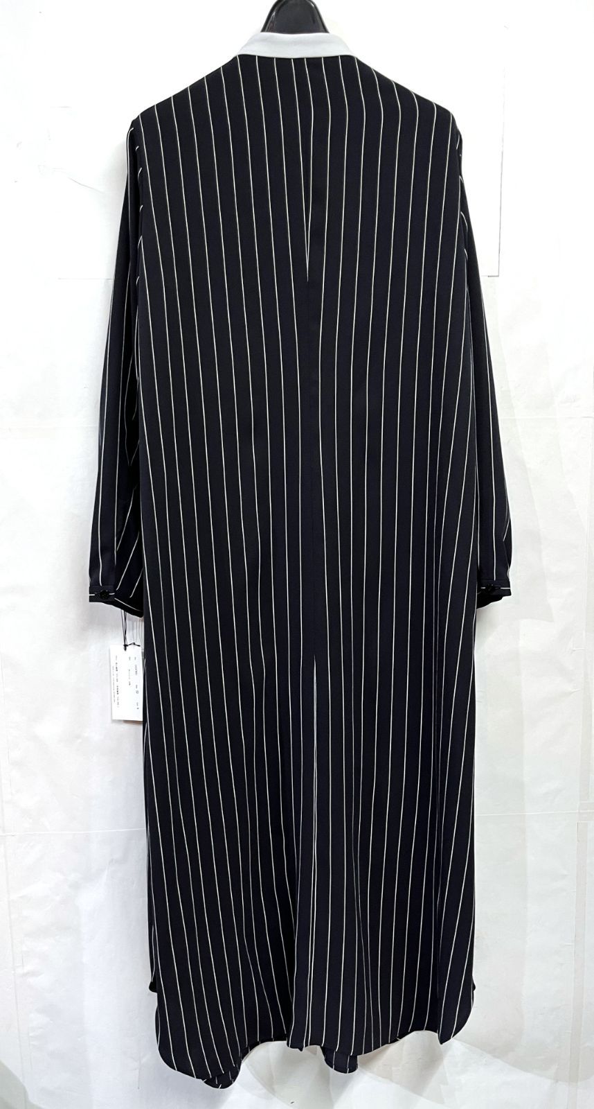 ストライプ ロングブラウス