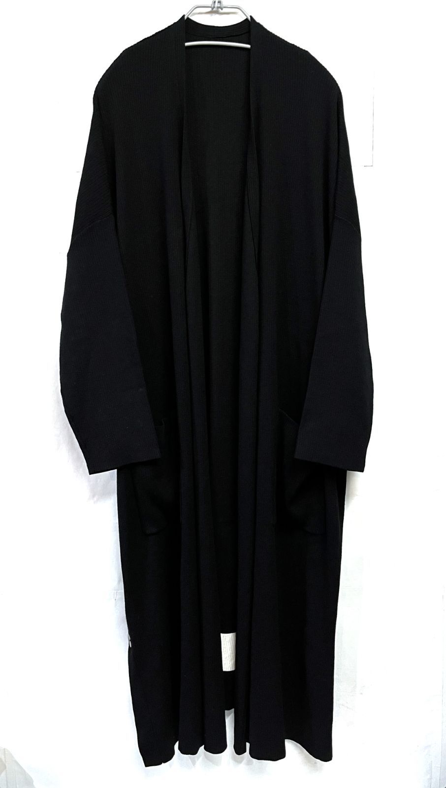 bajra｜バジュラ 裾ライン ロング ニットカーディガン - メルカリ