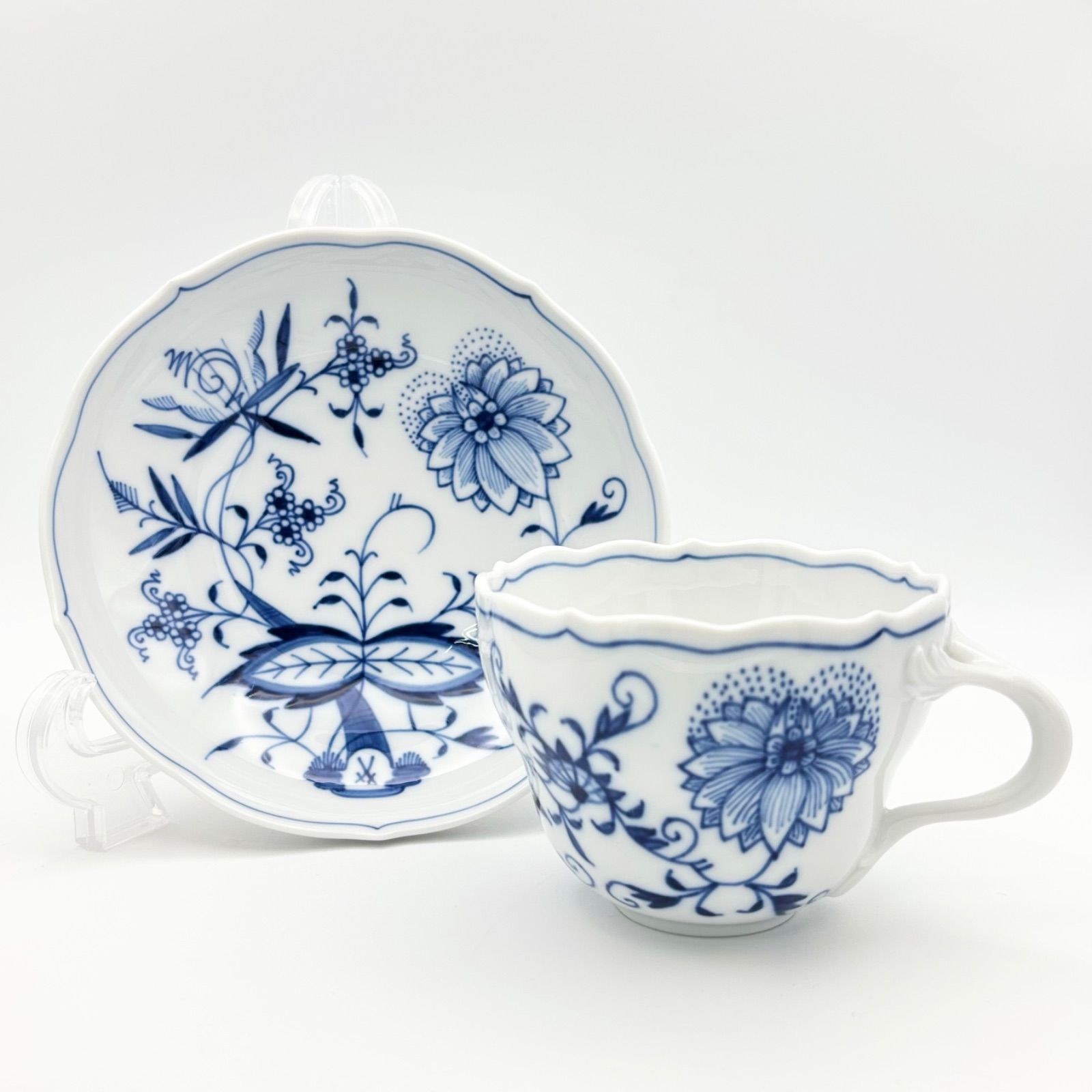 Meissen マイセン ブルーオニオン カップ＆ソーサー