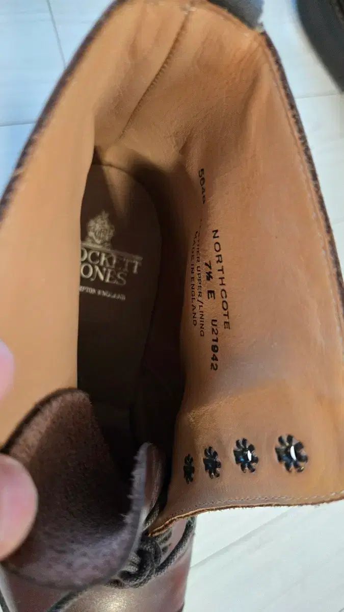  Crockett Jones クロケット ジョーンズ ノースコート ブラウン ブーツ 7 5 E その他 ブーツ 革靴