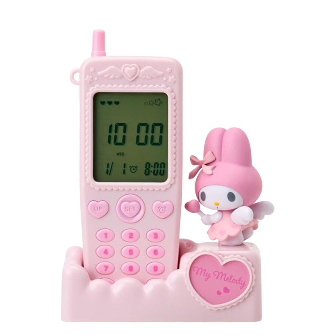 ガラケー型置時計 サンリオ マイメロ マイメロディー クリスマス プレゼント サンリオ(SANRIO) ガラケー形置き時計 マイメロディ 059056 - メルカリ