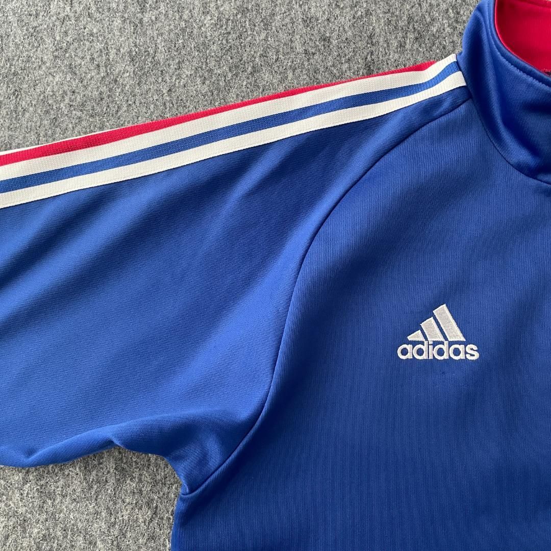 90s adidas アディダス トラックジャケット ジャージ 刺繍ロゴ ワン