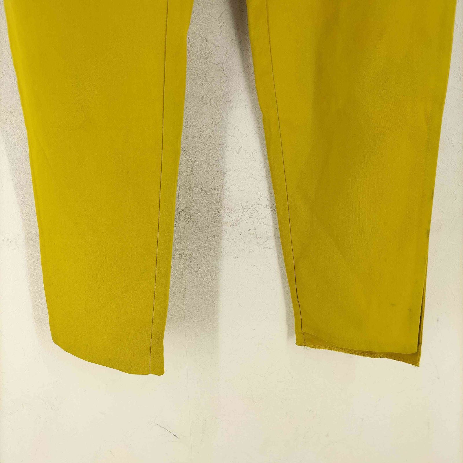 Y/PROJECT(ワイプロジェクト) Front Panel Trouser Yellow Wool Canvas メンズ  M【中古】【ブランド古着バズストア】 ワイプロジェクト Y/PROJECT Front Panel Trouser Yellow Wool Canvas