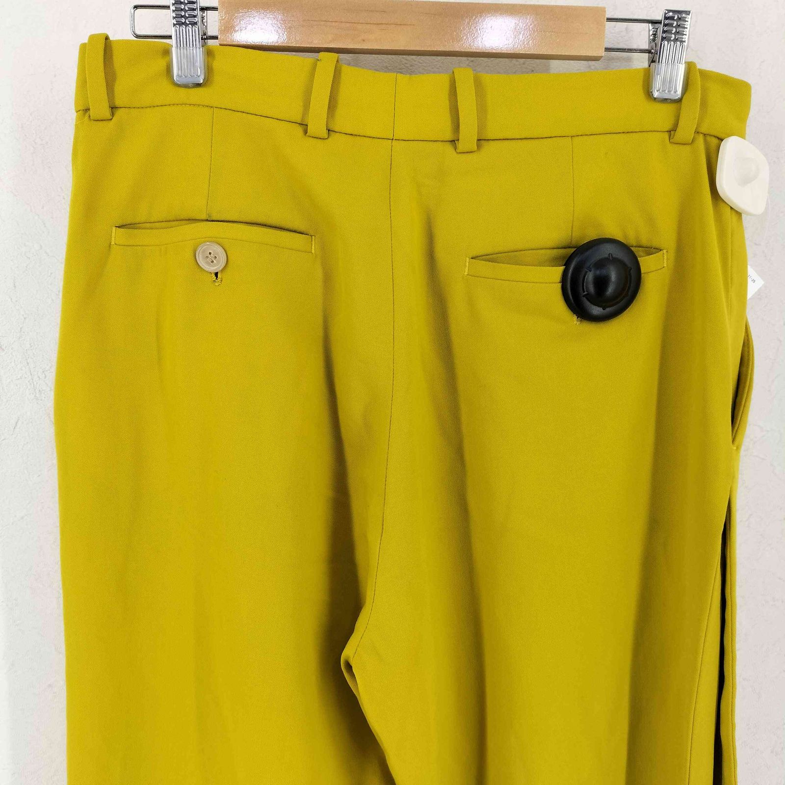 ワイプロジェクト Y/PROJECT Front Panel Trouser Yellow Wool Canvas