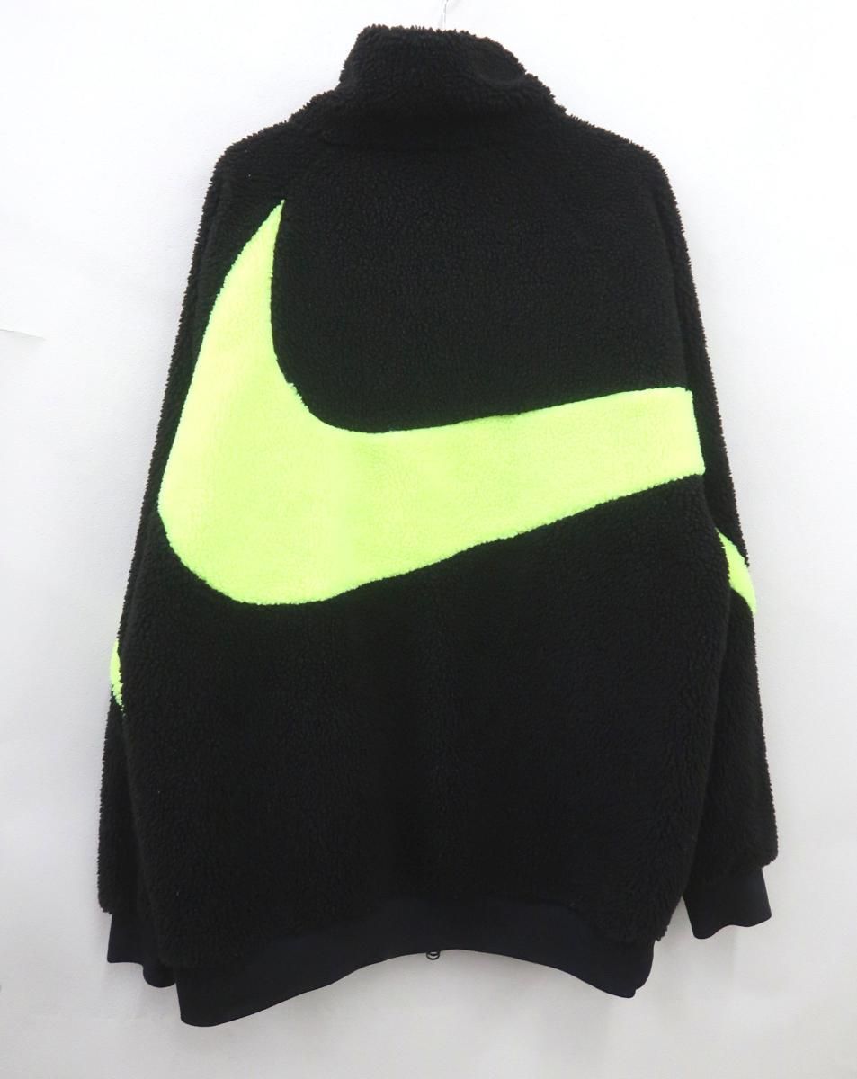 1987 NIKE ナイキ BIG SWOOSH BOA JACKET ビッグ スウッシュ ボアジャケット リバーシブル L