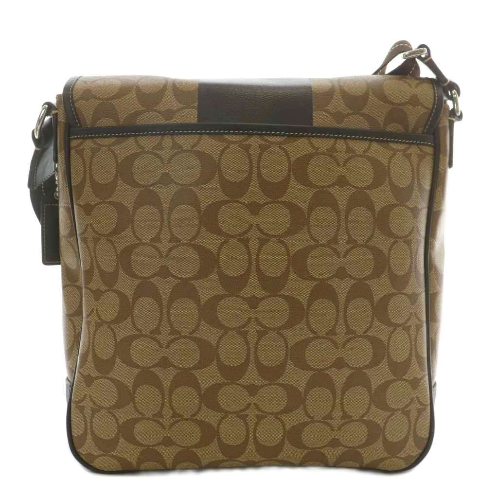 コーチ COACH ショルダーバッグ PVC レザー シグネチャー ヘリテージ