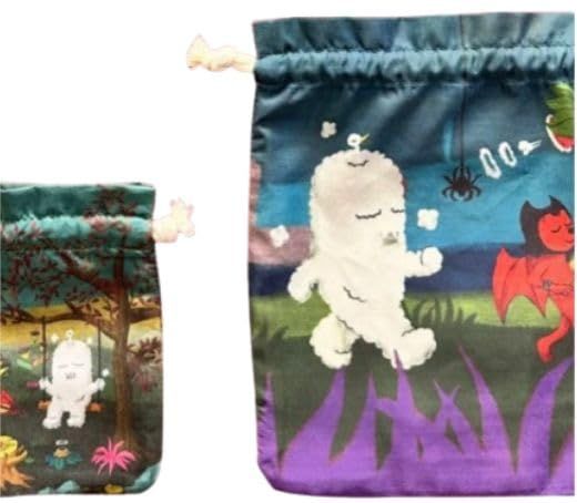 the pillows ピロウズ グッズ レッドバット君 モンストル君 巾着セット