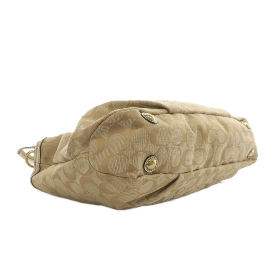 コーチ COACH トートバッグ ショルダー 2WAY キャンバス レザー