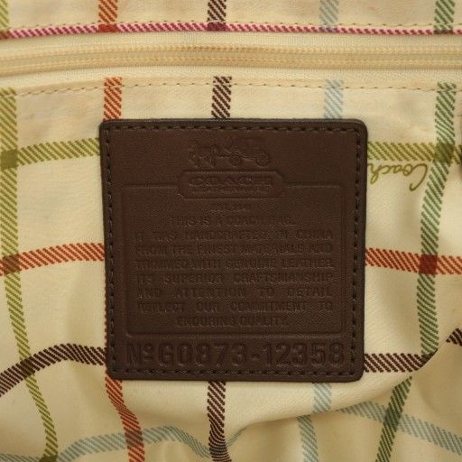 コーチ COACH トートバッグ ハンド PVC レザー シグネチャー