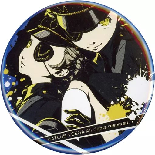 中古】バッジ・ピンズ ジュスティーヌ＆カロリーヌ 缶バッジ 総攻撃