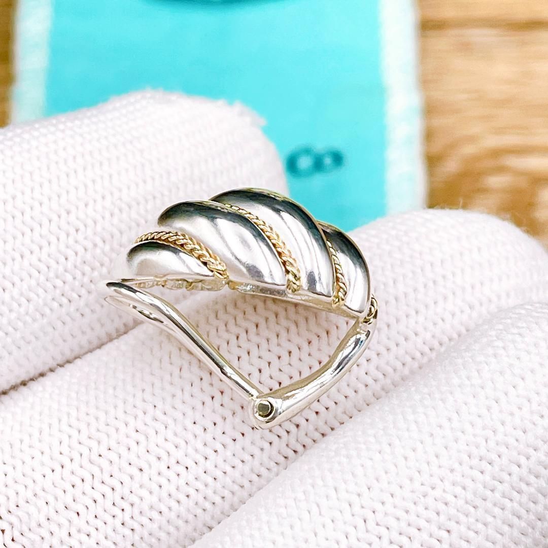 ◇ティファニー◇新品仕上済 Tiffany&Co. シェル ツイストロープ