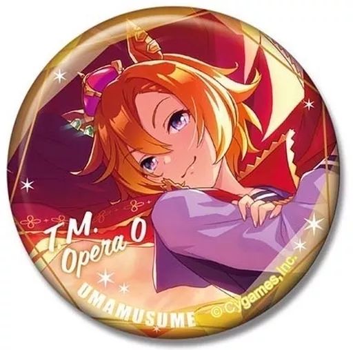 中古】バッジ・ピンズ テイエムオペラオー 「CANバッジ ウマ娘