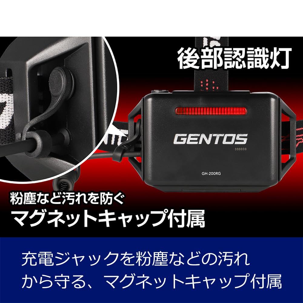 ヘッドライト USB充電式