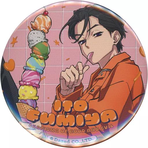 中古】バッジ・ピンズ 伊藤ふみや 「祝2周年 カリスマカフェ＠Mixalive