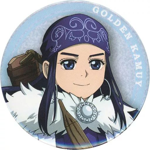 中古】バッジ・ピンズ アシリパ 「ゴールデンカムイ POP UP STORE 2023