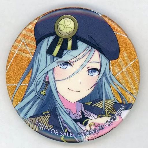 中古】バッジ・ピンズ 日野森雫 グリッター缶バッジ 「プロジェクト