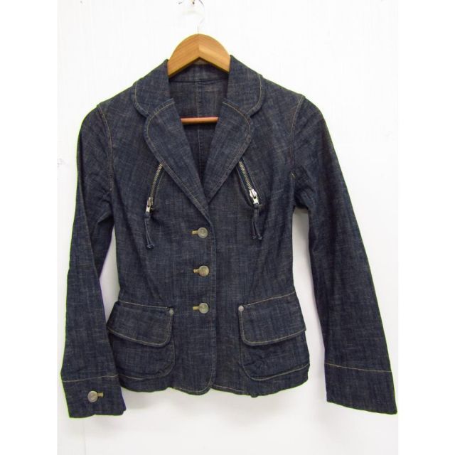 Vivienne Westwood RED LABEL ヴィヴィアンウエストウッド レッドレーベル デニムジャケット テーラード 3 B サイズ 2 ∩FL 1148