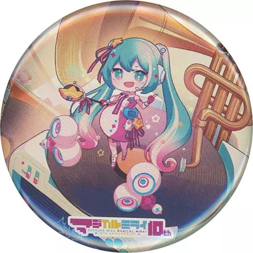 中古】バッジ・ピンズ 初音ミク Art by ほんわ 缶バッジ 「CD 初音ミク