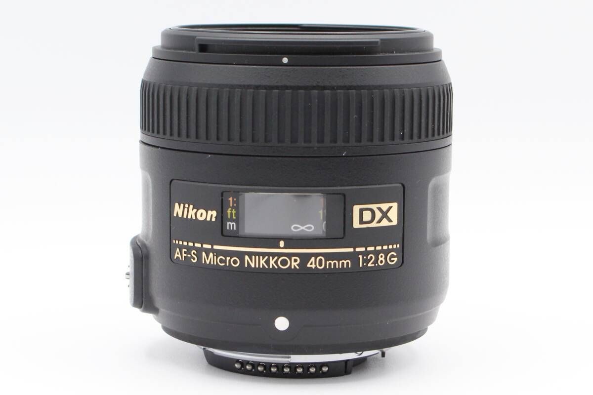 極上美品☆ニコン Nikon AF-S DX Micro NIKKOR 40mm F2.8 G 単焦点