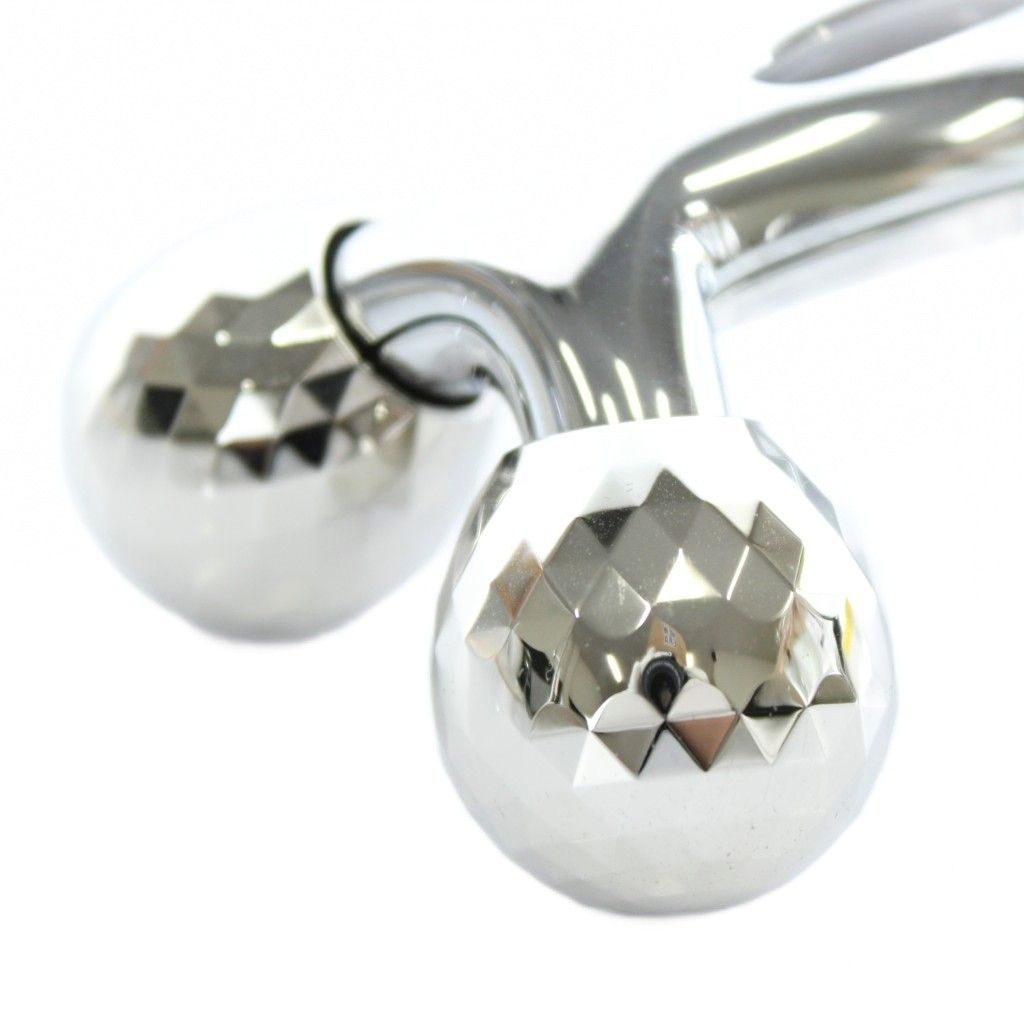 リファ ReFa 美顔ローラー 美顔器 美容器具 ロゴ シルバー色 /XZ □GY18