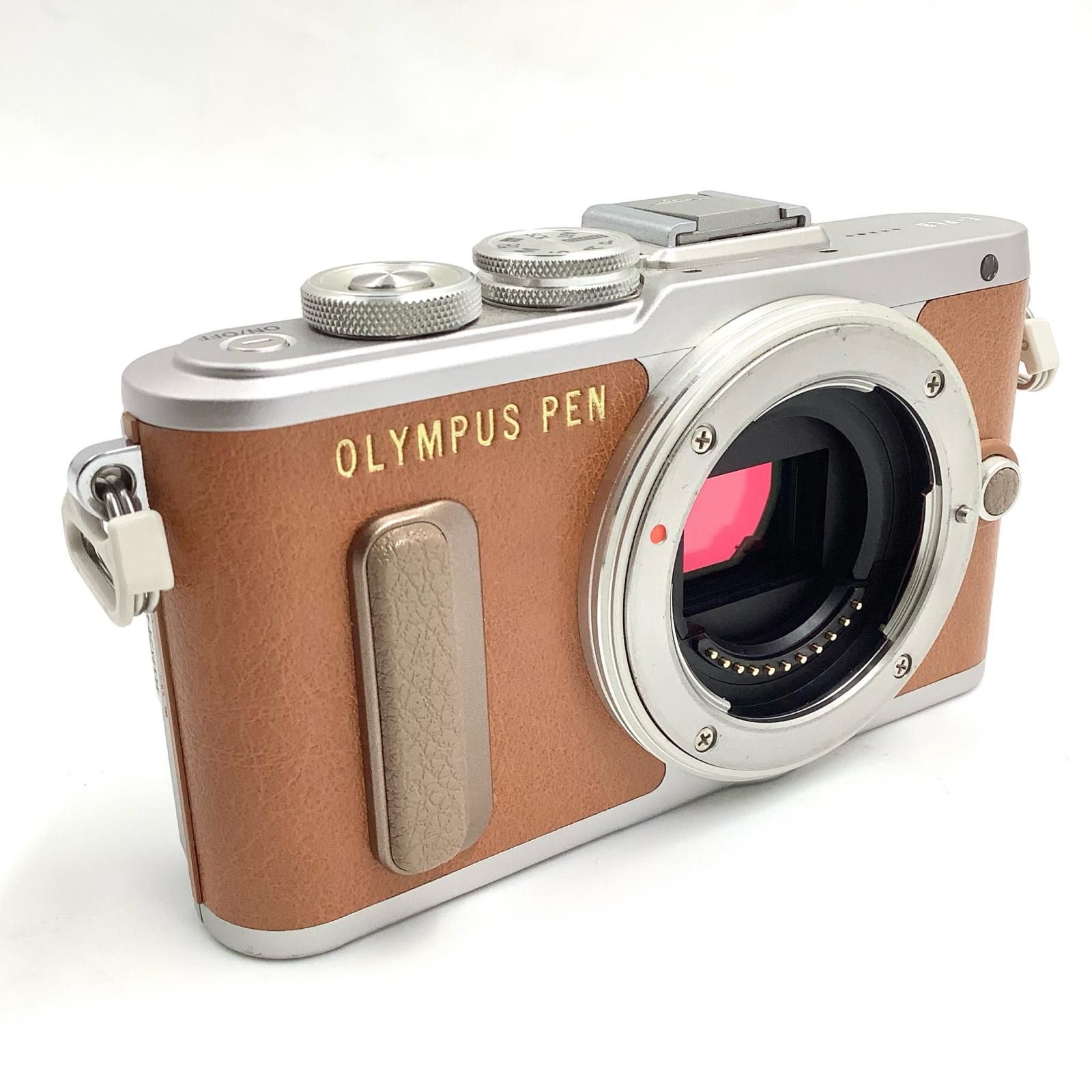 OLYMPUS デジタル一眼 PEN E PL 8 ボディ ブラウン