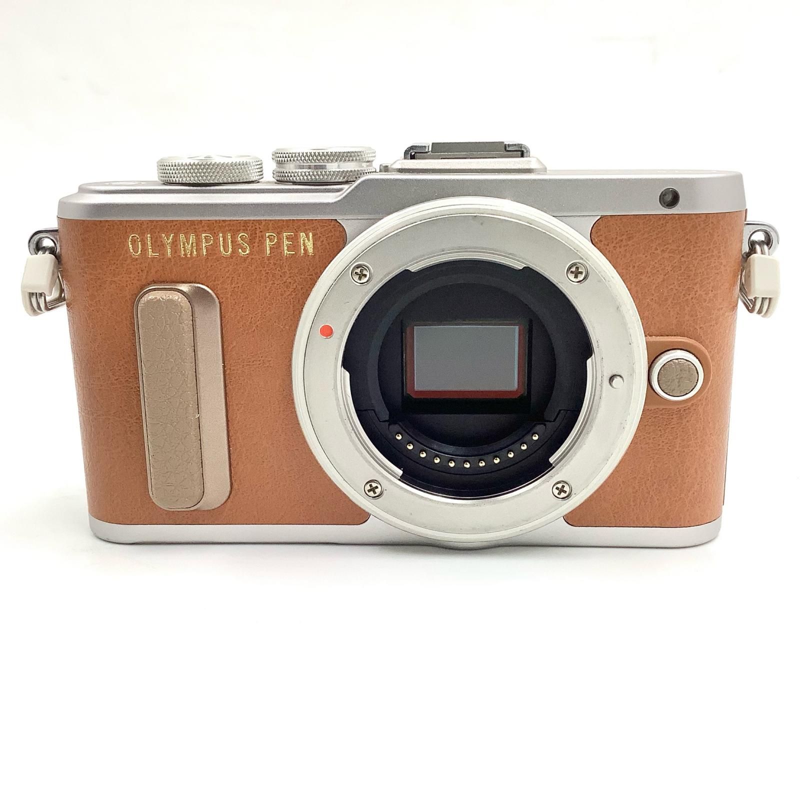OLYMPUS デジタル一眼 PEN E-PL 8 ボディ ブラウン
