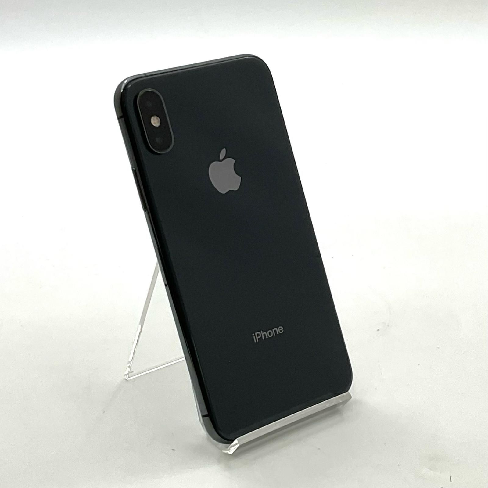 iPhone XS 256 GB スペースグレイ docomo SIMフリー 白ロム 難有