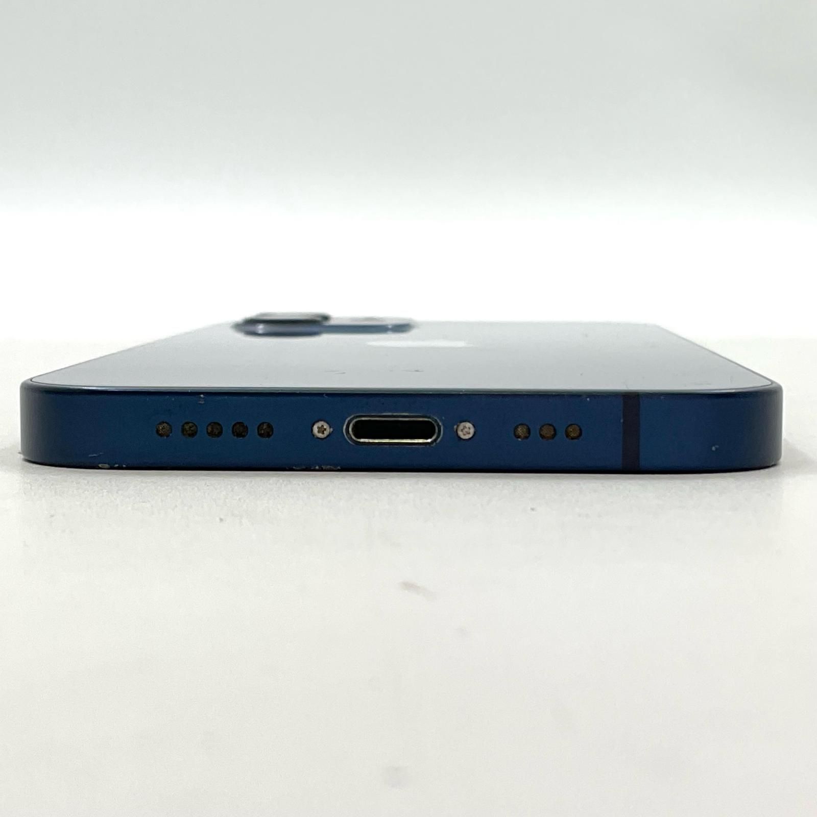 iPhone 12 128GB ブルー au 白ロム 動作確認済 79%【全額返金保証